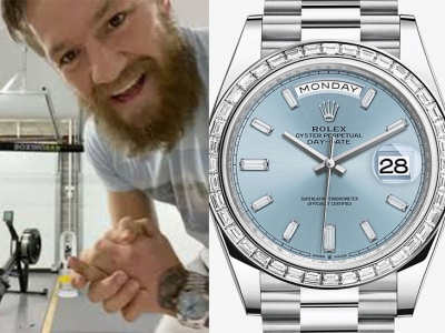 El lujoso Rolex que Conor McGregor no se saca ni para entrenar