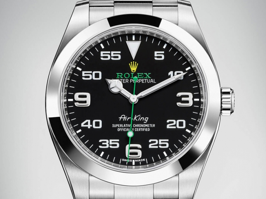 El espectacular  Oyster Perpetual Air-King de Rolex