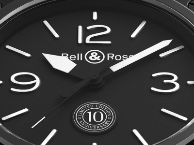 El flamante Bell &amp; Ross BR 01 10TH  Anniversary