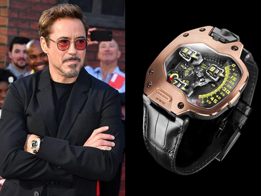 Robert Downey Jr. y su alucinante Urwerk UR-110 RG en Spider-Man: Homecoming