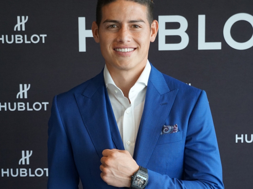 El lujoso Hublot edición limitada de James Rodriguez