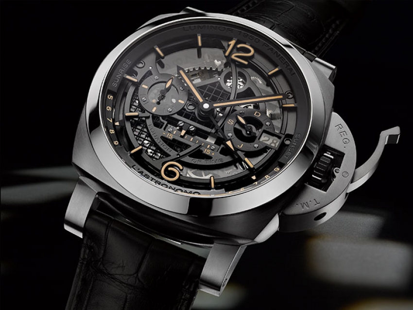 SIHH 2018: Panerai sorprende con el L´Astronomo Luminor 1950 Tourbillon Moon Phases Equation of Time GMT