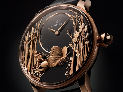 Baselworld 2017: Jaquet Droz y su nuevo autómata Loving Butterfly Automaton