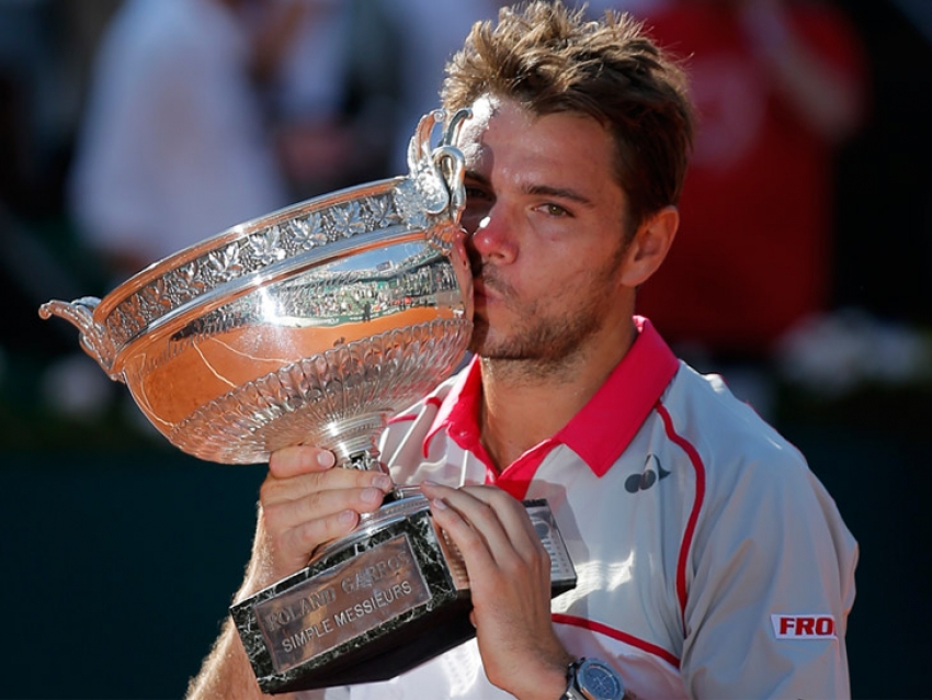 Stanislas Wawrinka campeón de Roland Garros junto a Audemars Piguet