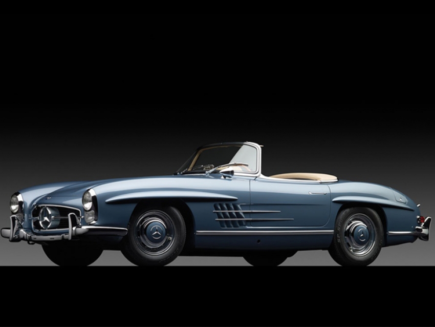 Subastarán un Mercedes-Benz 300SL Roadster por un millón de dólares