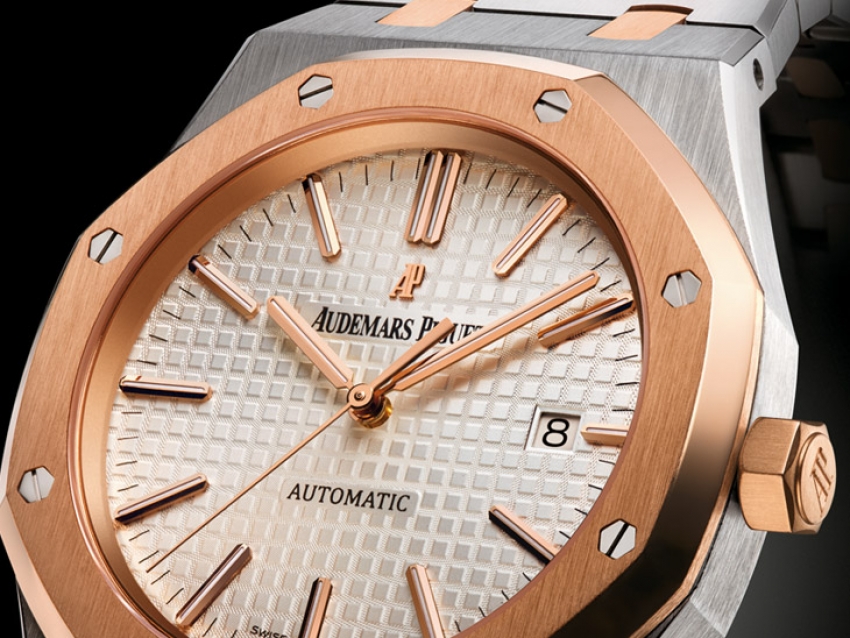 SIHH 2015: Audemars Piguet lanza el Royal Oak Automático de dos colores