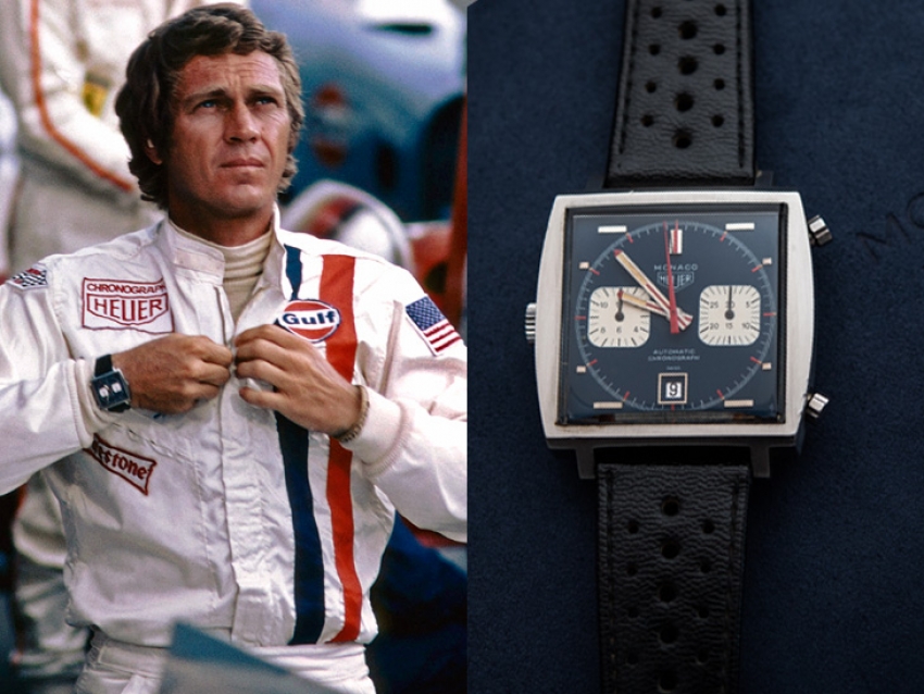 Un TAG Heuer Monaco usado por Steve McQueen se vende por más de 2 millones de dólares