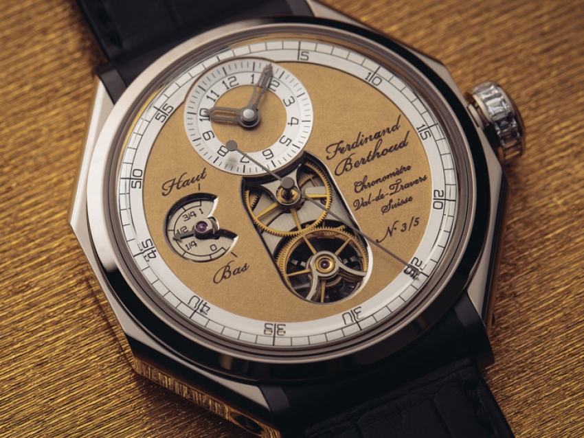 SIHH 2019: Ferdinand Berthoud Chronomètre FB 1 Œuvre d’Or