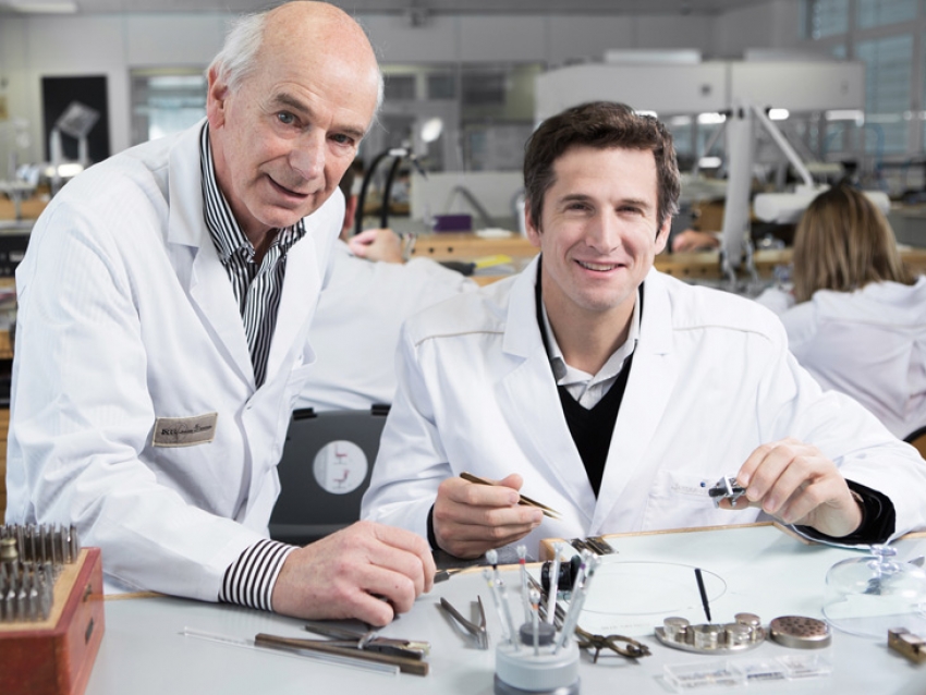 Guillaume Canet visitó la Manufactura de Jaeger-LeCoultre