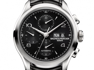 Los novedosos cronógrafos Baume &amp; Mercier Clifton Black