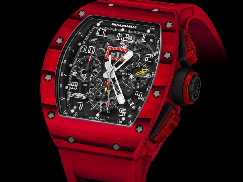 El espectacular Richard Mille RM 011 Red TPT