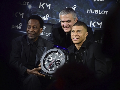 Pelé y Kylian Mbappé unidos por Hublot