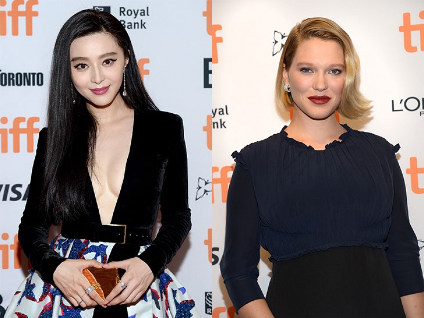 Las actrices Fan Bingbing y Lea Seydoux lucieron Chopard en el Toronto International Film Festival