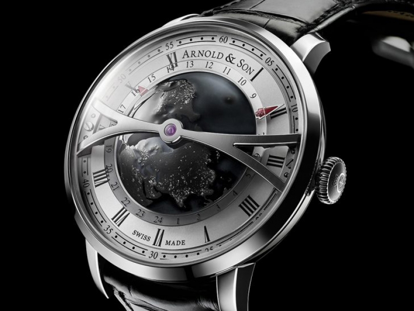 Arnold &amp; Son sorprende con el Globetrotter Night