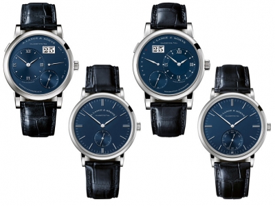 Los nuevos relojes con dial azul de A. Lange &amp; Söhne