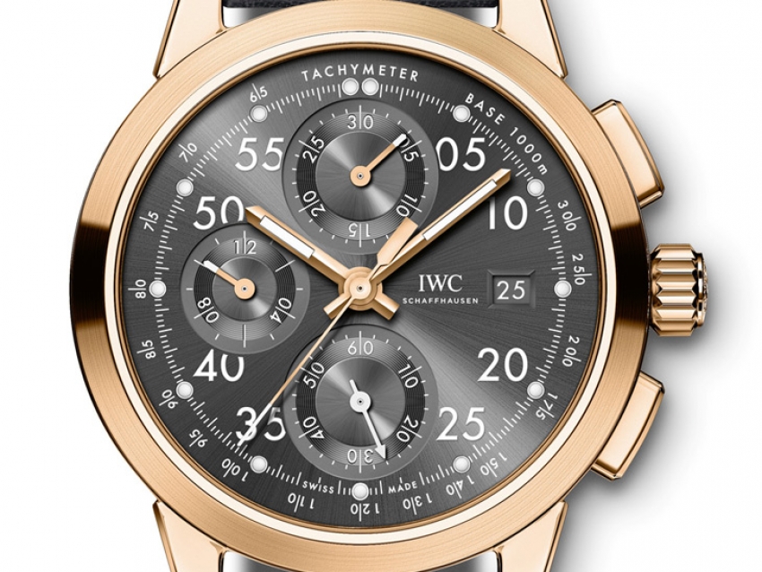 IWC presenta un reloj especial dedicado a Nico Rosberg