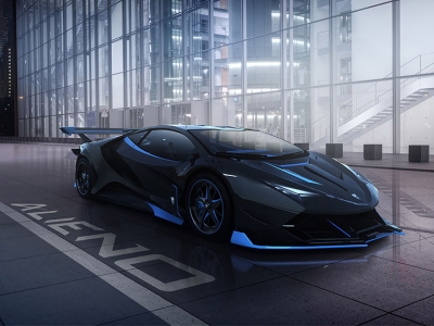 Alieno Arcanum, un superauto futurista